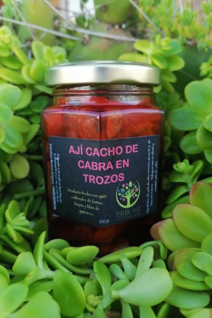 Ají cacho de cabra en trozos 200 gr