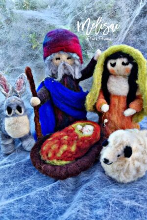 Pesebre grande de Vellón modelo 2